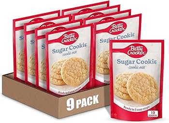 Amazon.com : Betty Crocker Sugar Cookie Mix, Makes twelve (12) 2
